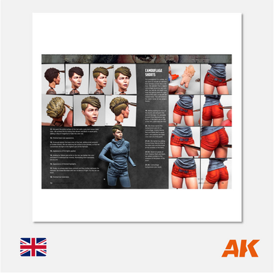 AK Interactive - AK Learning Series N° 12 Painting Female Figures - AK520 - Gothaforce