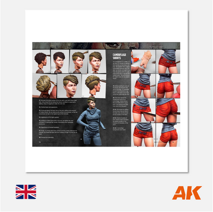 AK Interactive - AK Learning Series N° 12 Painting Female Figures - AK520 - Gothaforce
