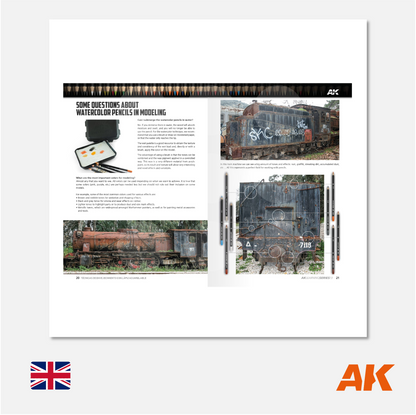AK Interactive - AK Learning Series N° 13 Weathering Pencil Techniques - AK522 - Gothaforce