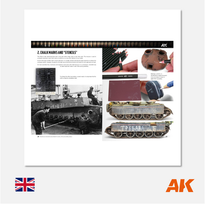 AK Interactive - AK Learning Series N° 13 Weathering Pencil Techniques - AK522 - Gothaforce