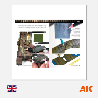 AK Interactive - AK Learning Series N° 13 Weathering Pencil Techniques - AK522 - Gothaforce