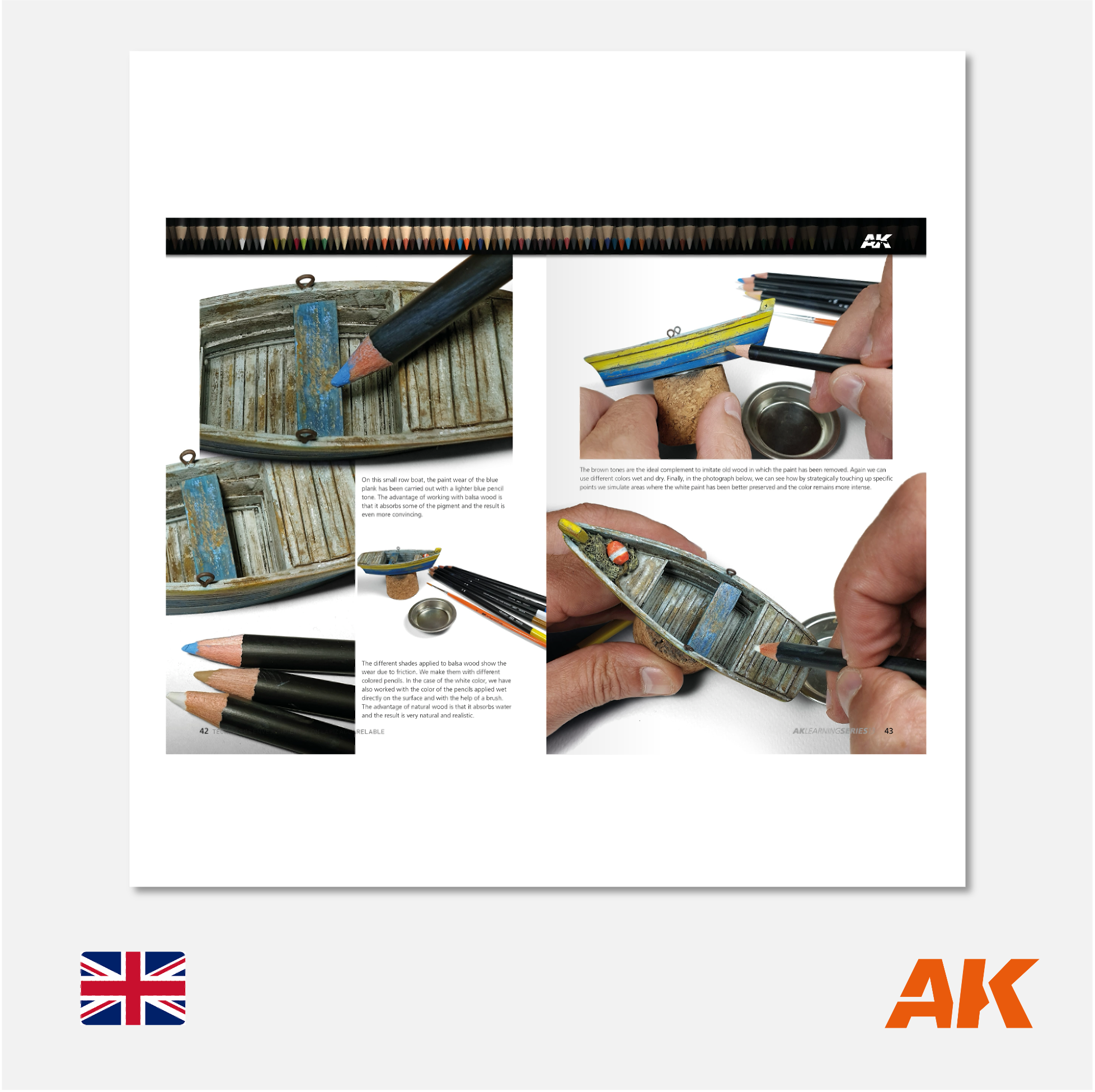 AK Interactive - AK Learning Series N° 13 Weathering Pencil Techniques - AK522 - Gothaforce