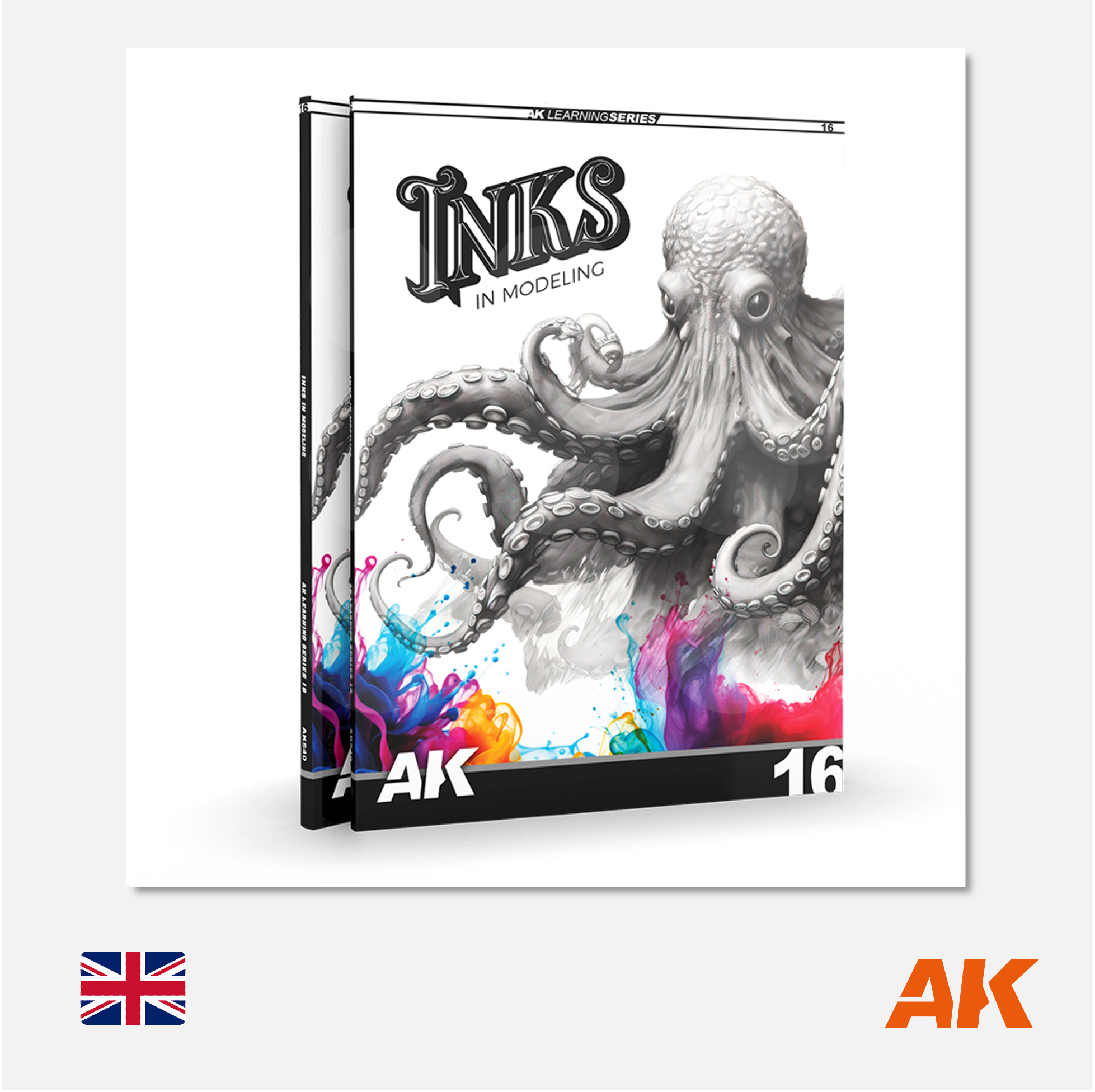 AK Interactive - AK Learning Series N° 16 Inks in Modeling  - AK540 - Gothaforce