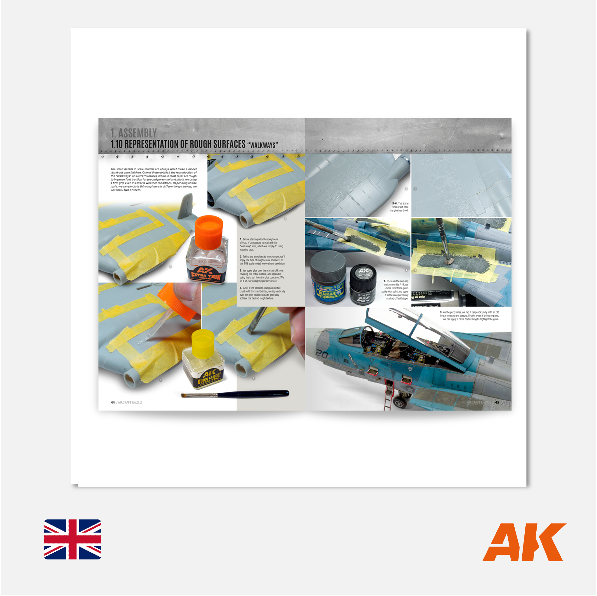 AK Interactive - FAQ 2 Aircraft Scale Modeling - AK644 - Gothaforce