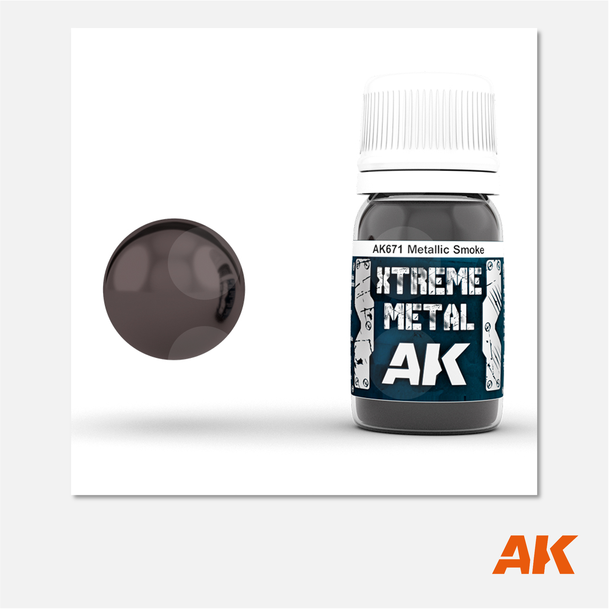 AK Interactive - Xtreme Metal Metallic Smoke - AK671 - Gothaforce