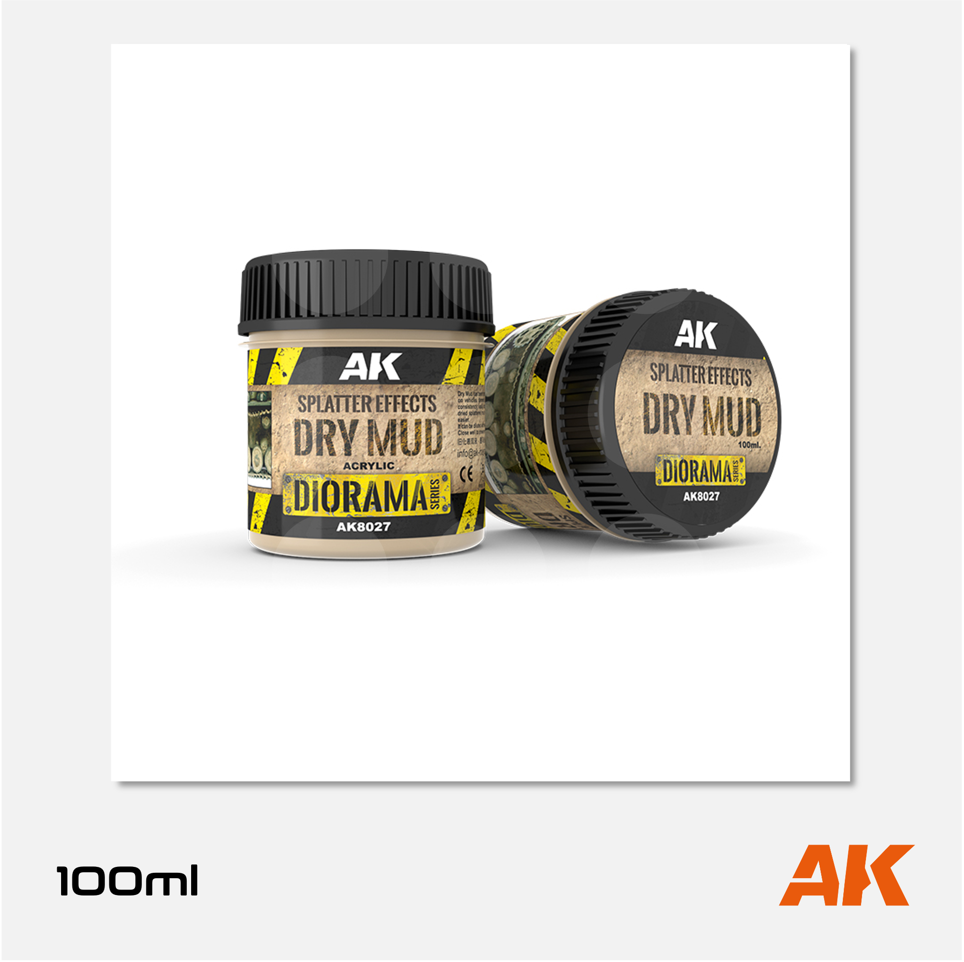 AK Splatter Effects Dry Mud 100ml