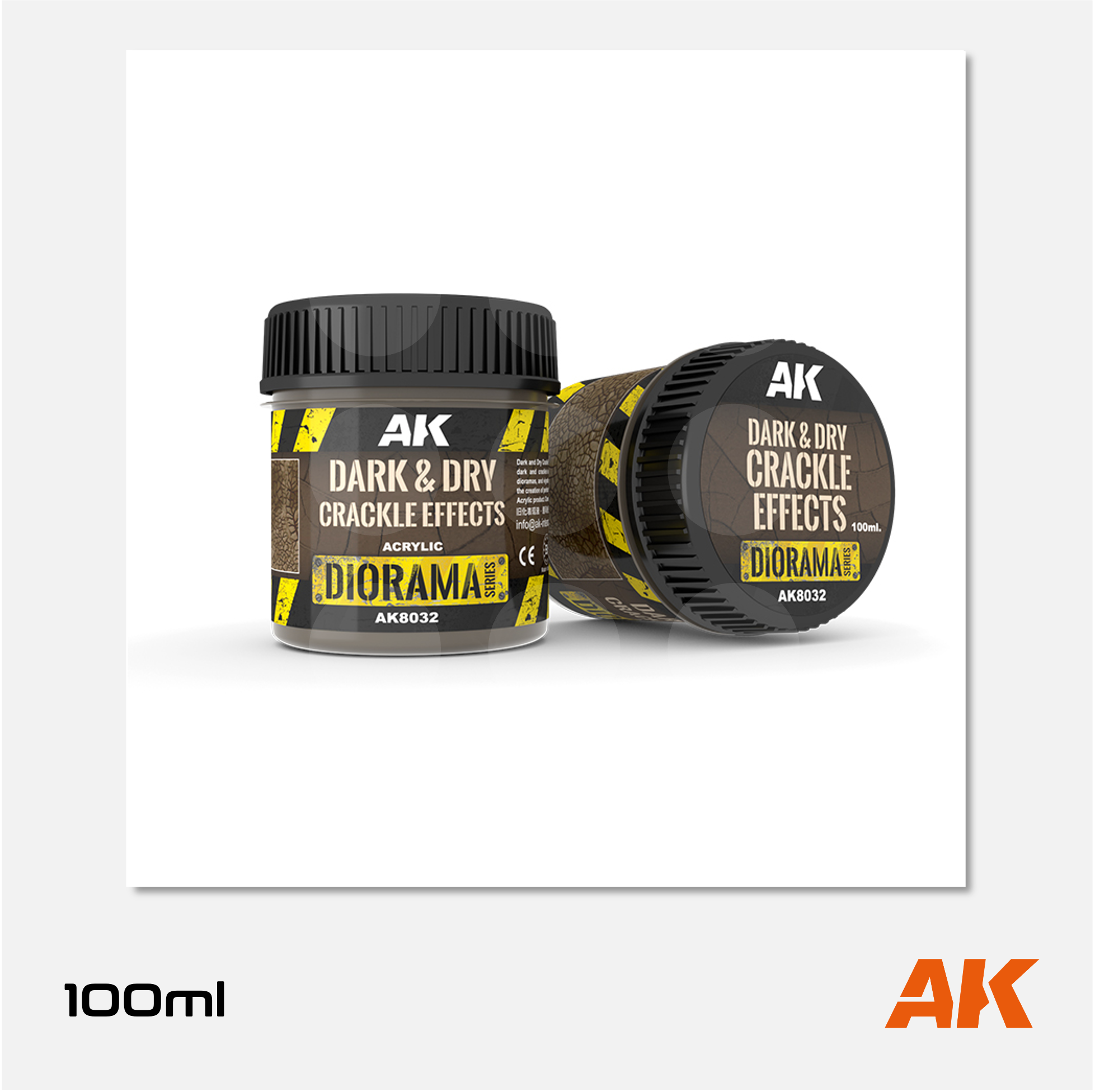 AK Dark & Dry Crackle Effects 100ml