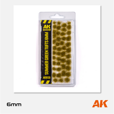 AK Summer Green Tufts 6mm