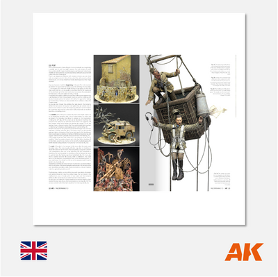 AK Interactive - FAQ Diorama 1.3 Extension Storytelling Composition & Planning - AK8150 - Gothaforce
