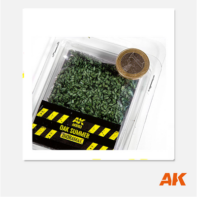 AK Oak Summer Leaves 75-90mm - 1/35 : 1/32