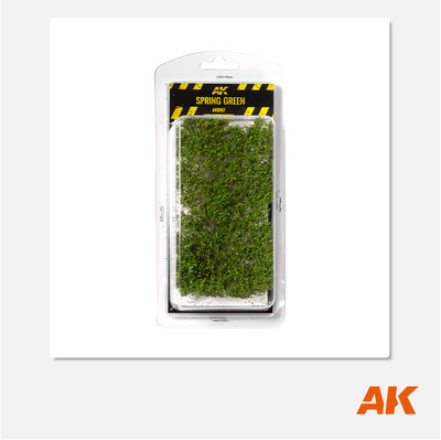 AK Spring Green Shrubberies  1/35 - 75 / 90mm