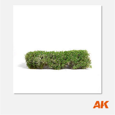 AK Blomming White Shrubberies 1/35 - 75 / 90mm
