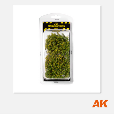 AK Blomming Yellow Shrubberies 1/35 - 75 / 90mm