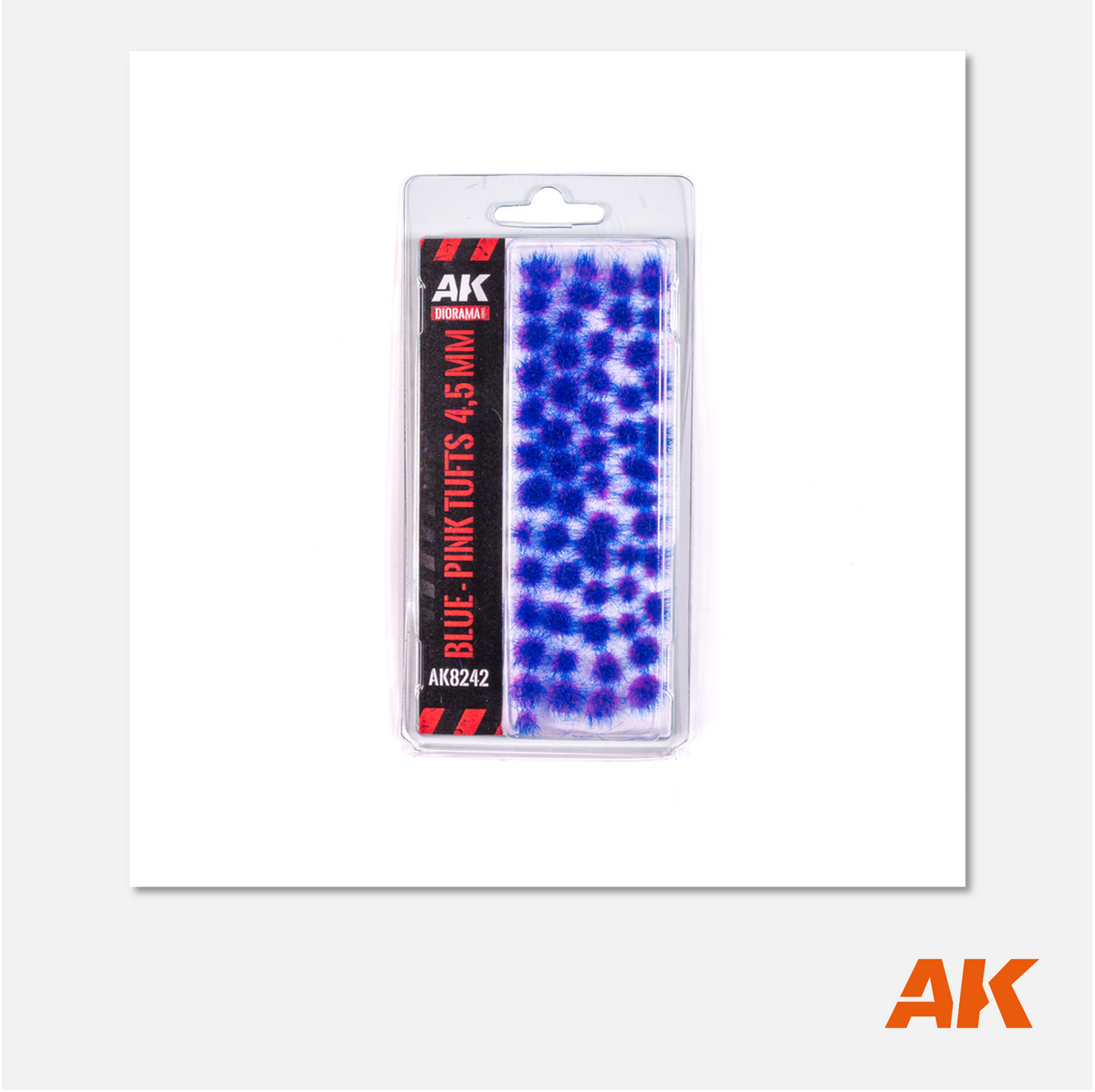 AK Pink & Blue Orange Wargame Tufts