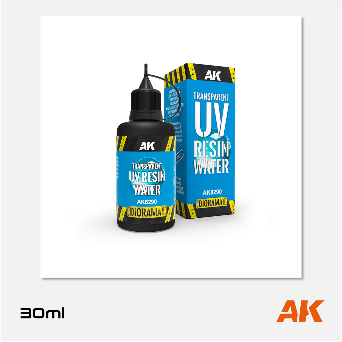 AK Transparent UV Resin Water