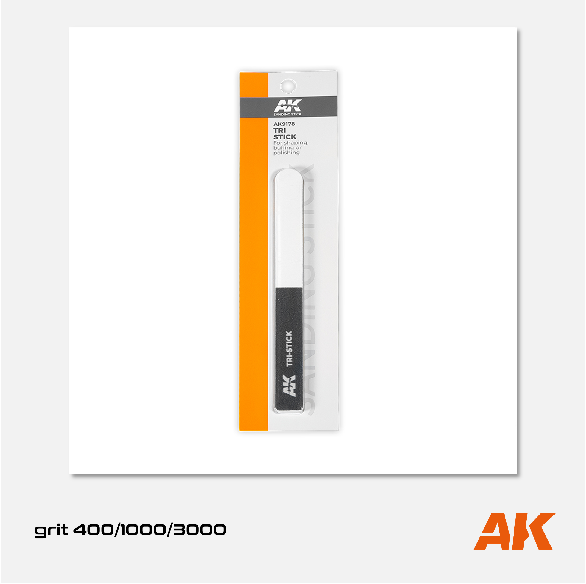 AK Sanding Tri-Stick (shaping & polishing)