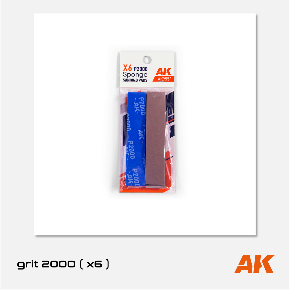 AK Sanding Sponge - Grit 2000 ( 6 units )