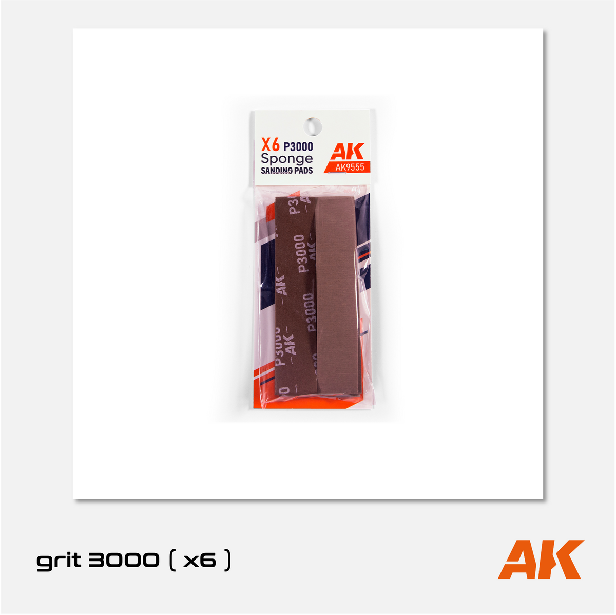 AK Sanding Sponge - Grit 3000 ( 6 units )