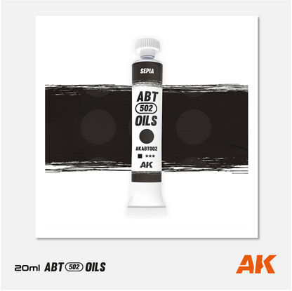 AK Interactive - Abteilung 502 Oils - Sepia - AKABT002 - Gothaforce