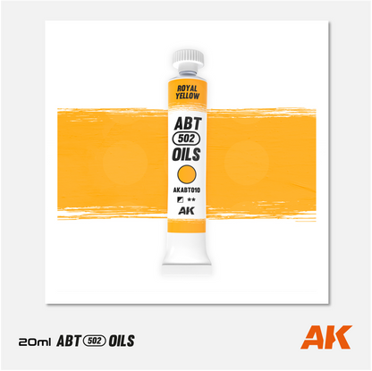 AK Interactive - Abteilung 502 Oils - Royal Yellow - AKABT010 - Gothaforce
