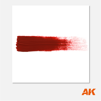 AK Interactive - Abteilung 502 Oils - Warm Red - AKABT025 - Gothaforce