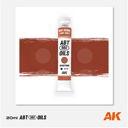 AK Interactive - Abteilung 502 Oils - Red Ochre / Light Rust - AKABT060 - Gothaforce