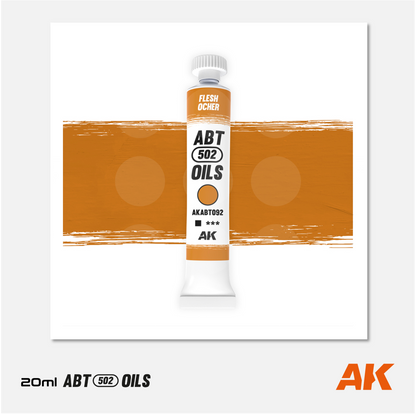 AK Interactive - Abteilung 502 Oils - Flesh Ocher - AKABT092 - Gothaforce