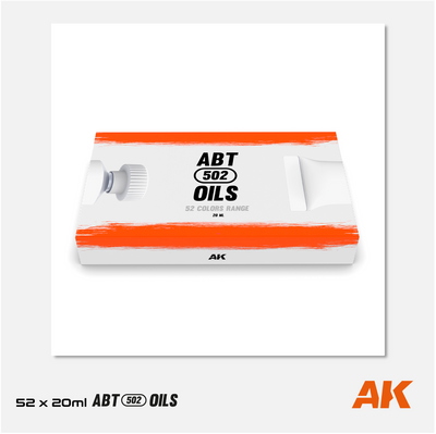 AK Interactive - Abteilung 502 Oils - Special Box with full range of 52 colors - AKABT1000 - Gothaforce