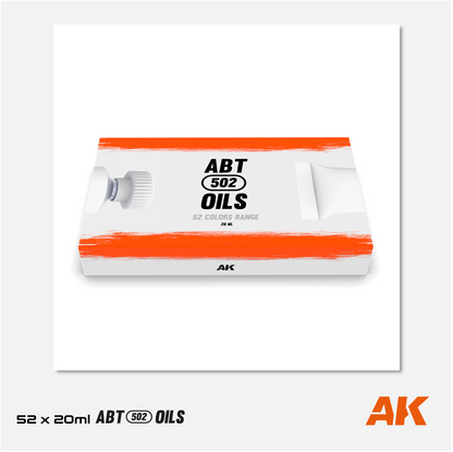 AK Interactive - Abteilung 502 Oils - Special Box with full range of 52 colors - AKABT1000 - Gothaforce