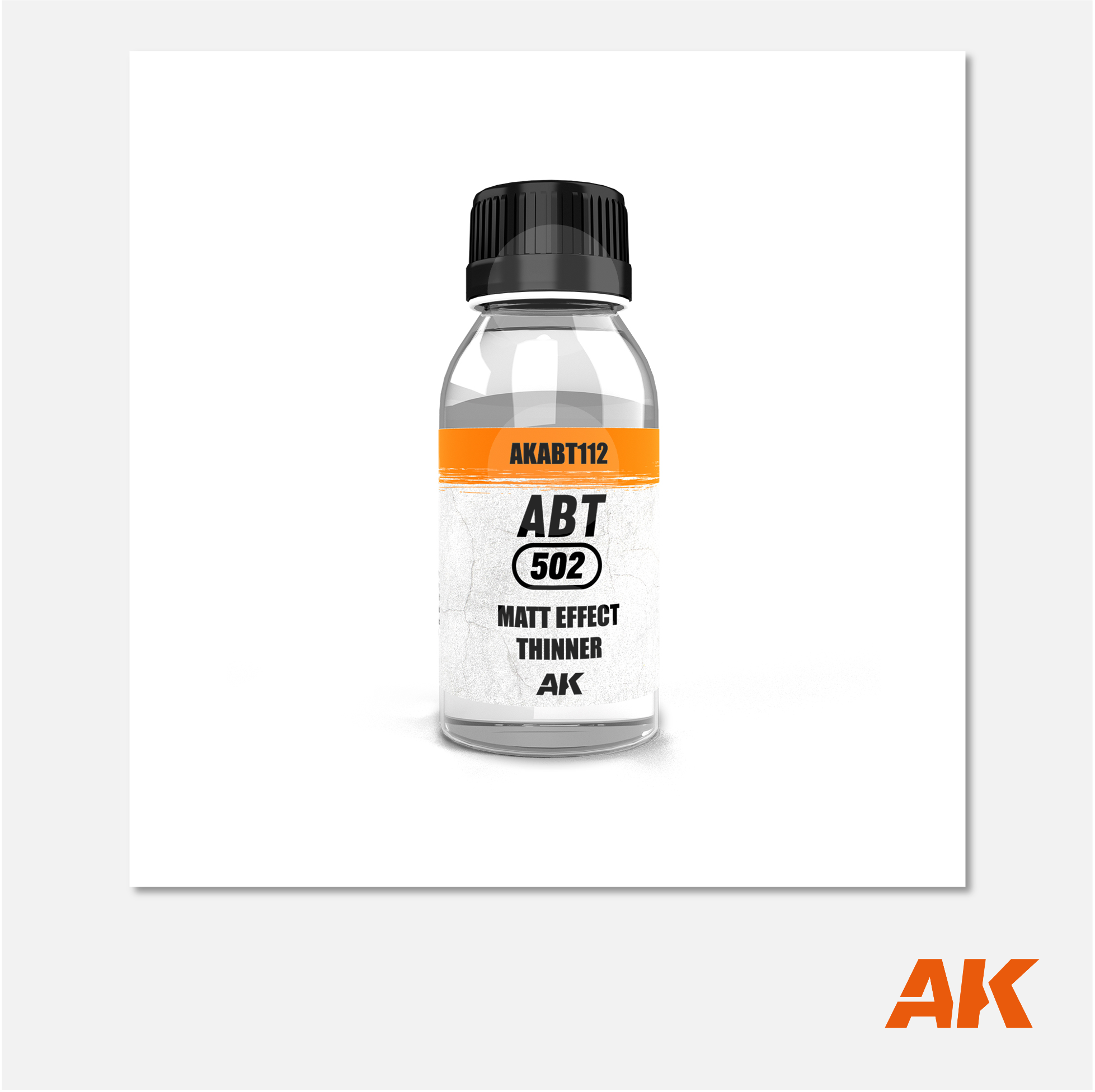 AK Interactive - Abteilung 502 Matt Effect Thinner - AKABT112 - Gothaforce