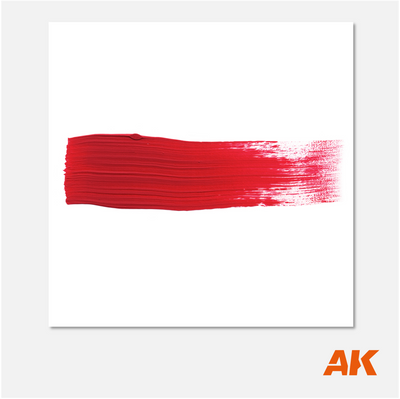 AK Interactive - Abteilung 502 Oils - Warm Red - AKABT120 - Gothaforce