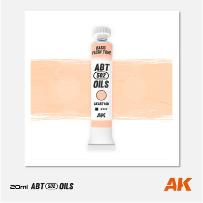 AK Interactive - Abteilung 502 Oils - Basic Flesh Tone - AKABT140 - Gothaforce