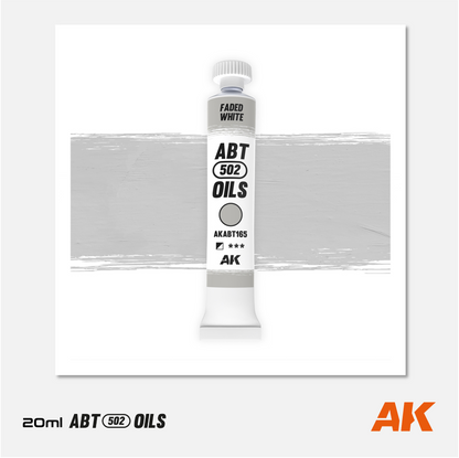 AK Interactive - Abteilung 502 Oils - Faded White - AKABT165 - Gothaforce