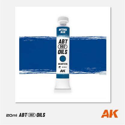 AK Interactive - Abteilung 502 Oils - Intense Blue - AKABT235 - Gothaforce
