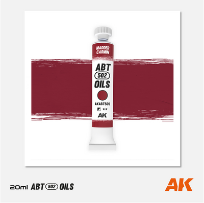 AK Interactive - Abteilung 502 Oils - Madder Carmin - AKABT505 - Gothaforce