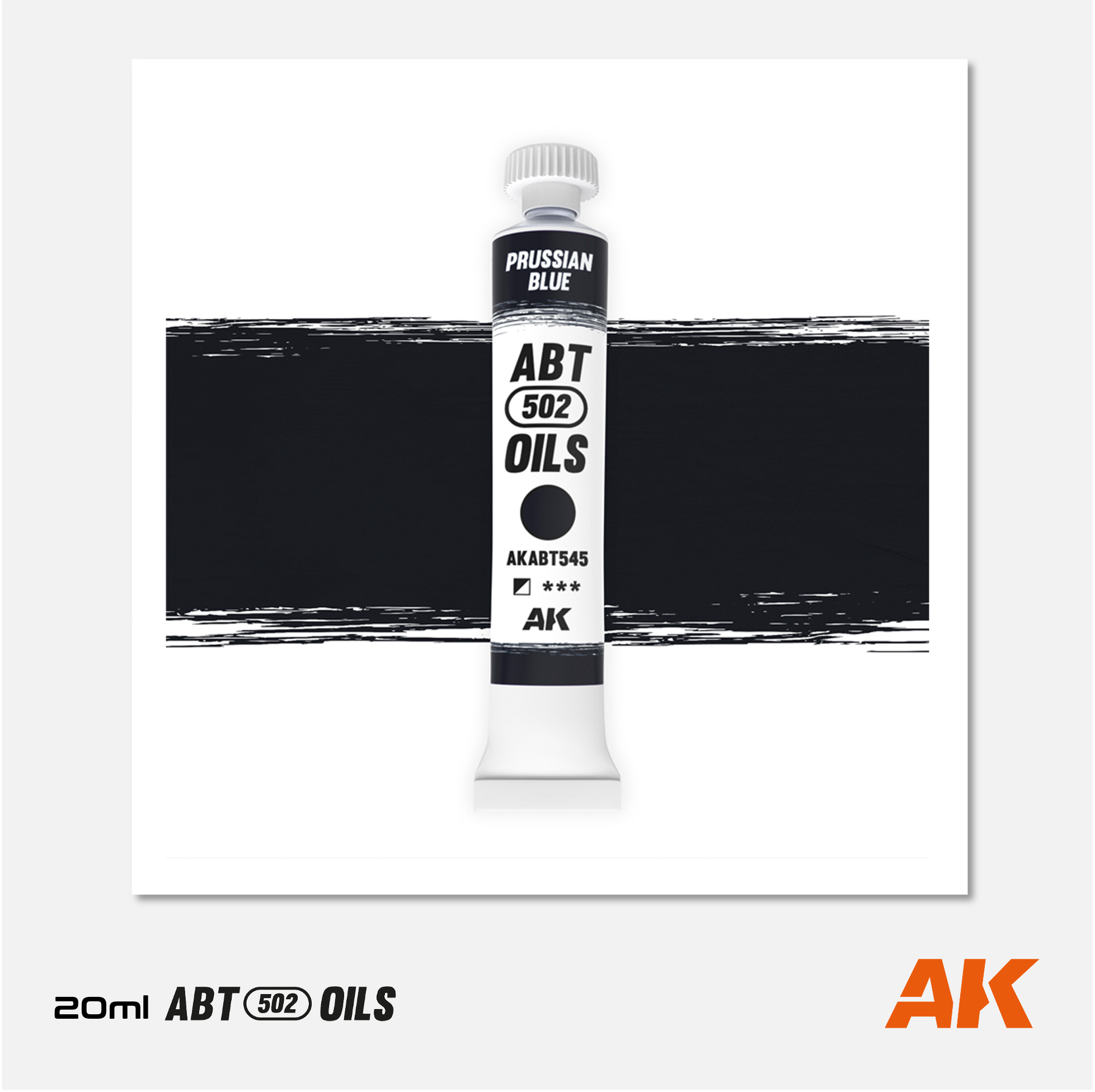 AK Interactive - Abteilung 502 Oils - Prussian Blue - AKABT540 - Gothaforce