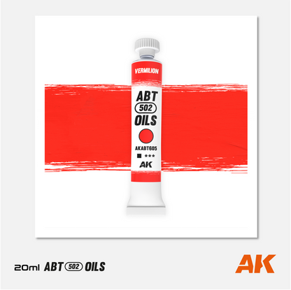 AK Interactive - Abteilung 502 Oils - Vermilion - AKABT605 - Gothaforce