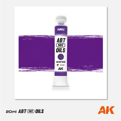 AK Interactive - Abteilung 502 Oils - Purple - AKABT620 - Gothaforce