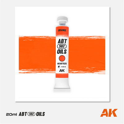 AK Interactive - Abteilung 502 Oils - Orange - AKABT625 - Gothaforce