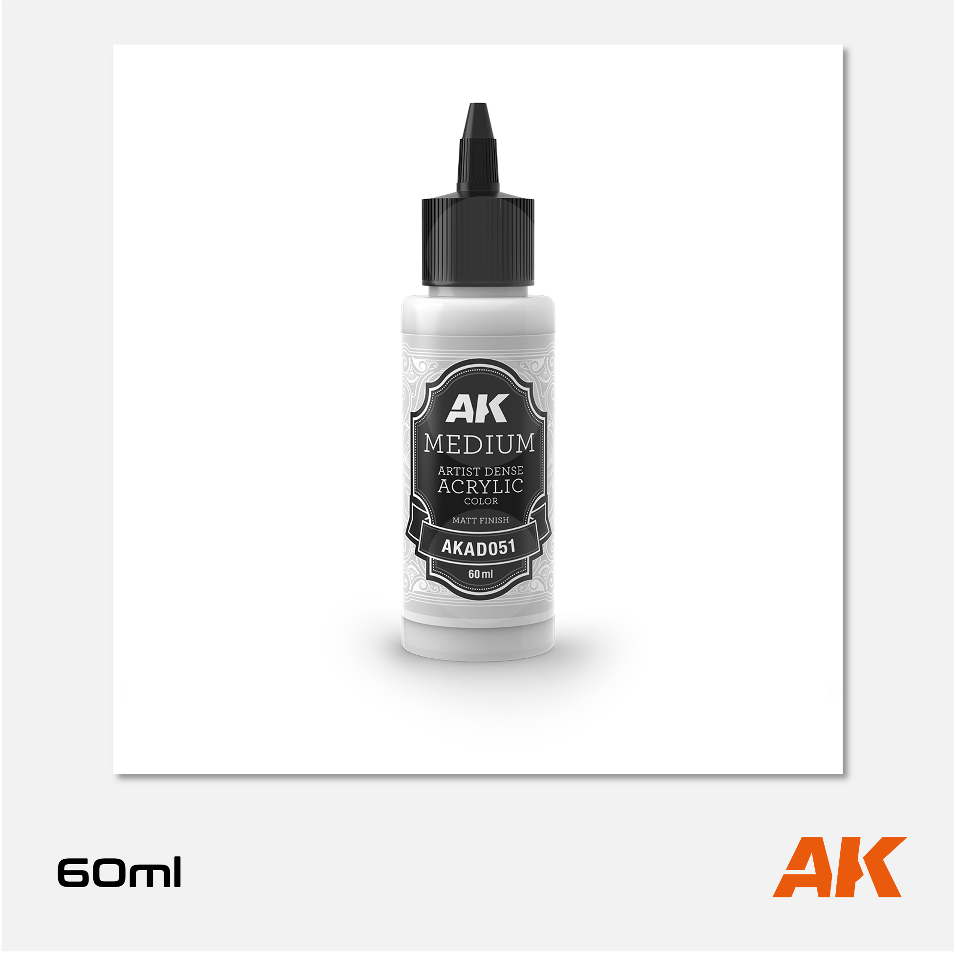 AK Interactive - Artist Dense Acrylic Colors - Matte Finish Medium - AKAD051 - Gothaforce