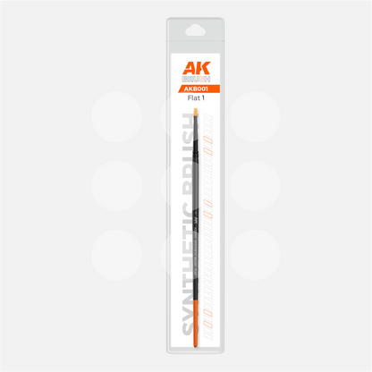 AK Synthetic Brush - Flat 1