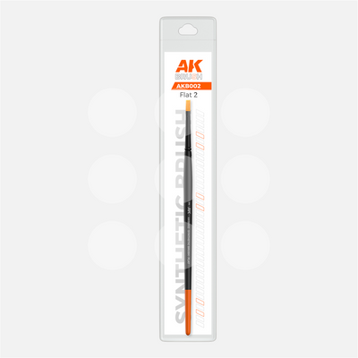 AK Synthetic Brush - Flat 2