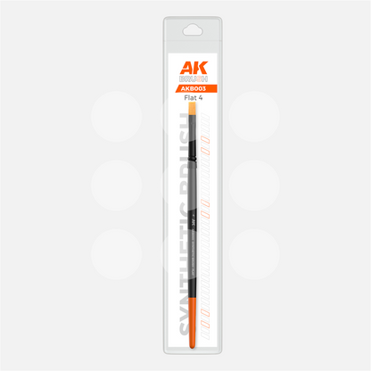 AK Synthetic Brush - Flat 4