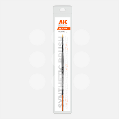 AK Synthetic Brush - Round 0