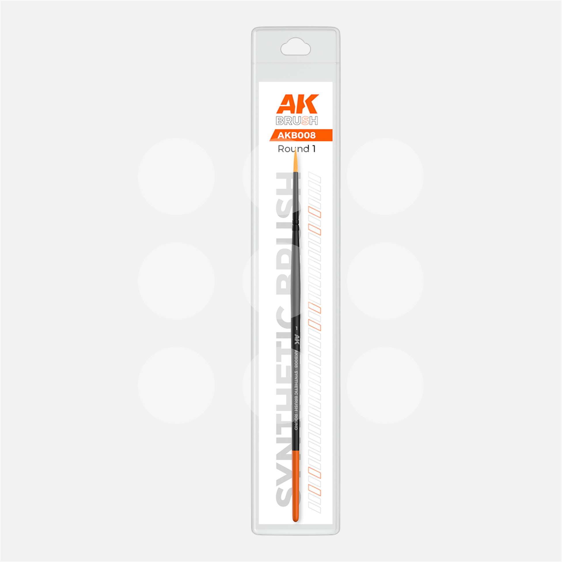 AK Synthetic Brush - Round 1