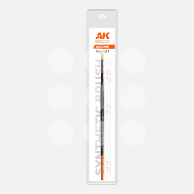AK Synthetic Brush - Round 1