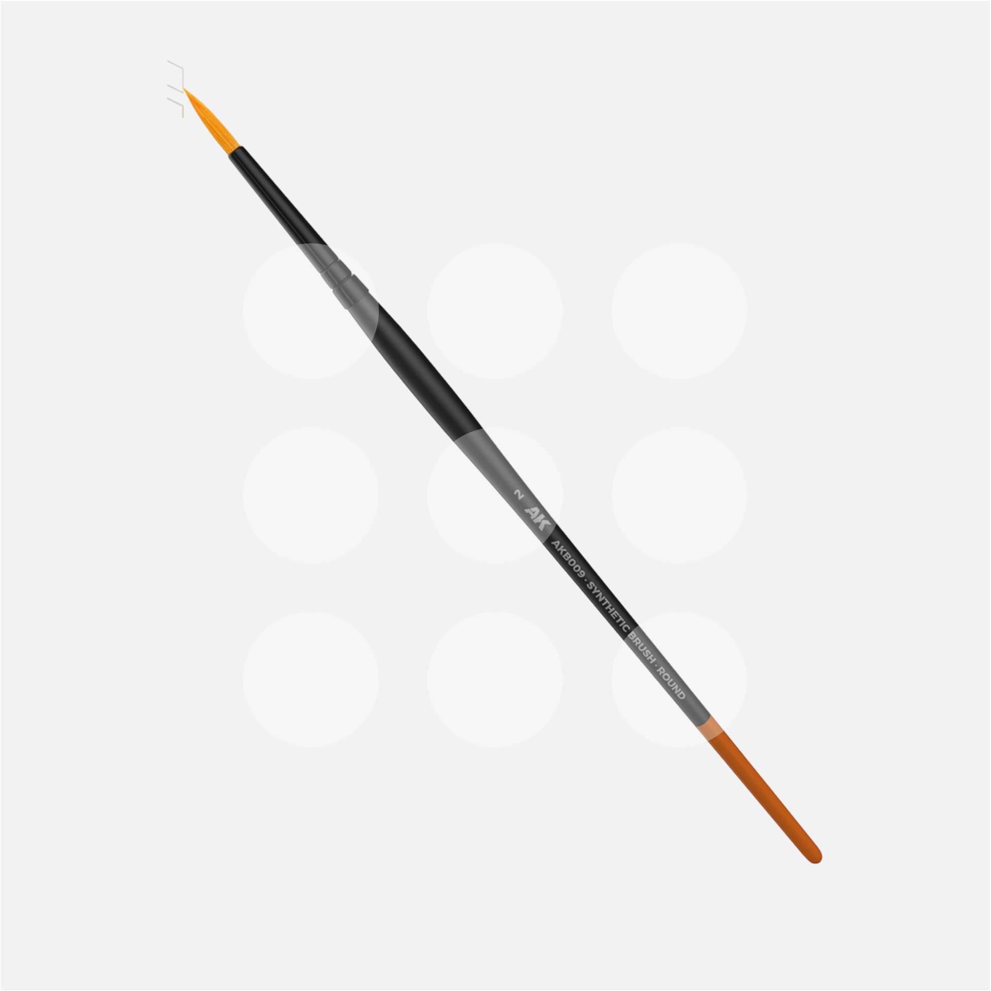AK Synthetic Brush - Round 2