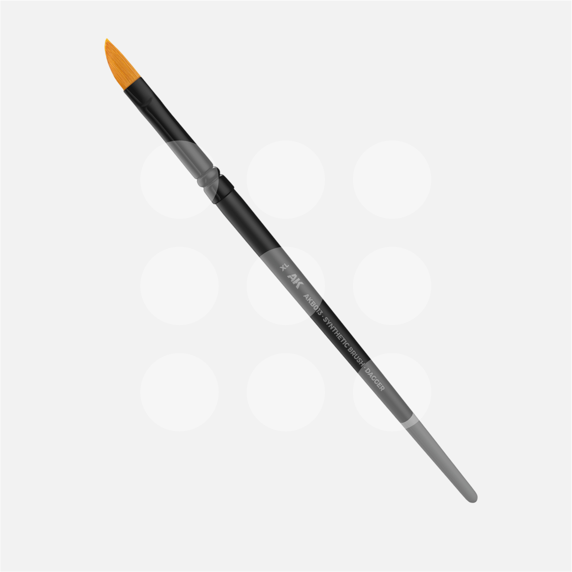 AK Synthetic Brush - Dagger XL