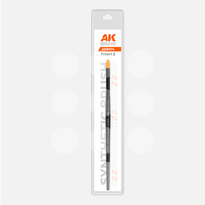 AK Synthetic Brush - Filbert 2