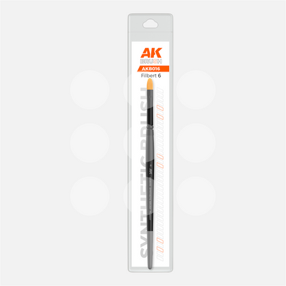 AK Synthetic Brush - Filbert 6